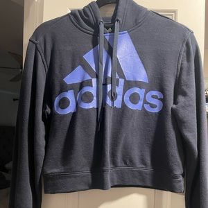 Adidas Cropped Hoodie
